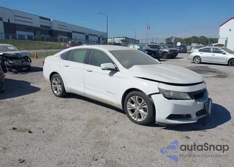 2014 Chevrolet Impala 2Lt из США, поврежденный, VIN 2G1125S30E9161473